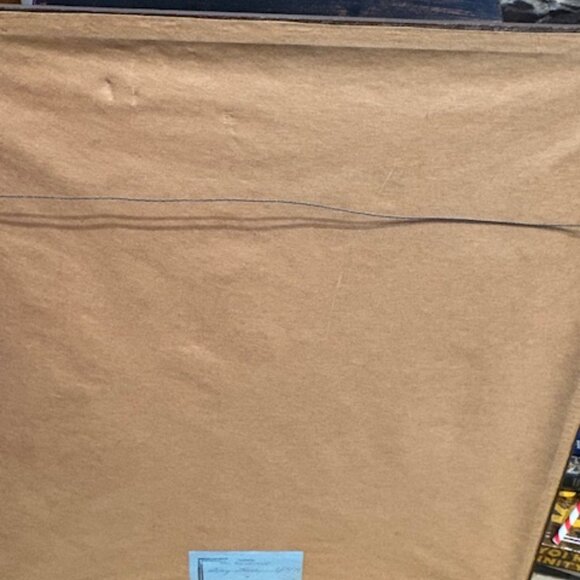 Vintage 1970s Tree with Roots Needlepoint by Kay Hill with Custom Bamboo Frame - Picture 6 of 7